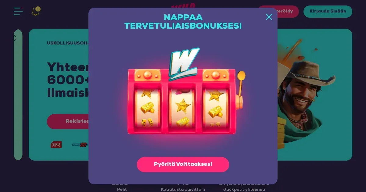 Tervetuliaisbonus